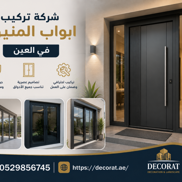 شركة تركيب ابواب المنيوم في العين