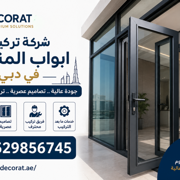 شركة تركيب ابواب المنيوم في دبي
