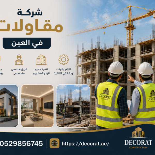 شركة مقاولات في العين