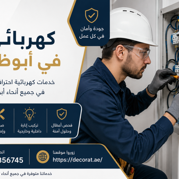 كهربائي في ابوظبي